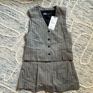 Zara vest and skirt set